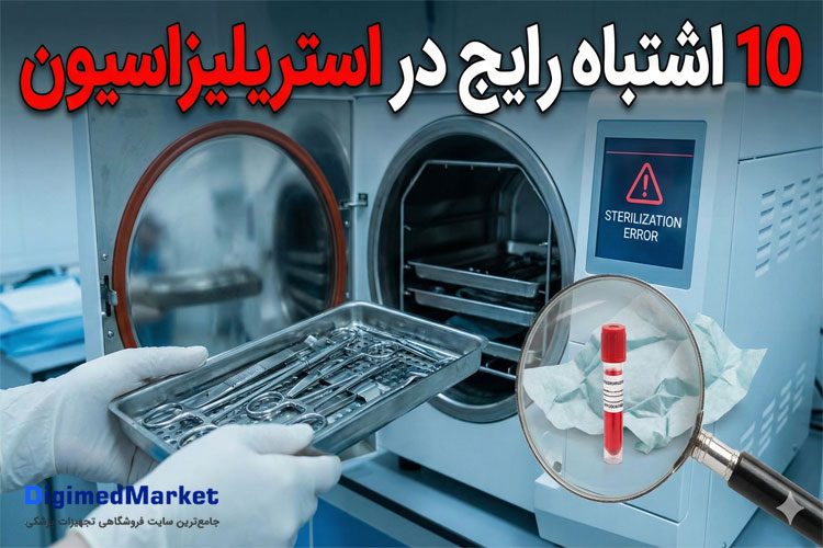 10 اشتباه رایج در استریلیزاسیون